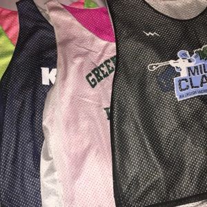 four reversible lax jerseys